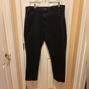 RUSTLER Black Jeans 42” x 30”
